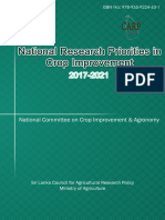 05 National Research Priorities On Crop Improvement