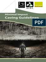 Minimal Impact Caving Guidelines