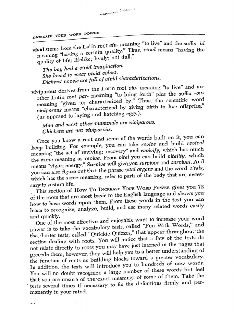 The Keys To Greater Word Power 2 | PDF