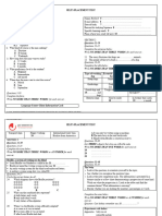 Placement Test