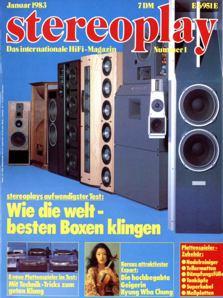 Stereoplay 1983 Heft 1 | PDF