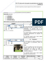 B Lambda710 E4 T8 Ajuste de Parámetros de Inserción (Módulo 4)