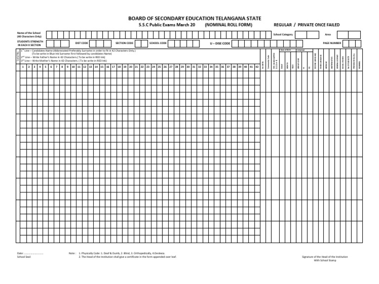 SSC Nominal Roll Form Guidelines | PDF