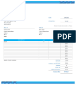 Invoice Template 03