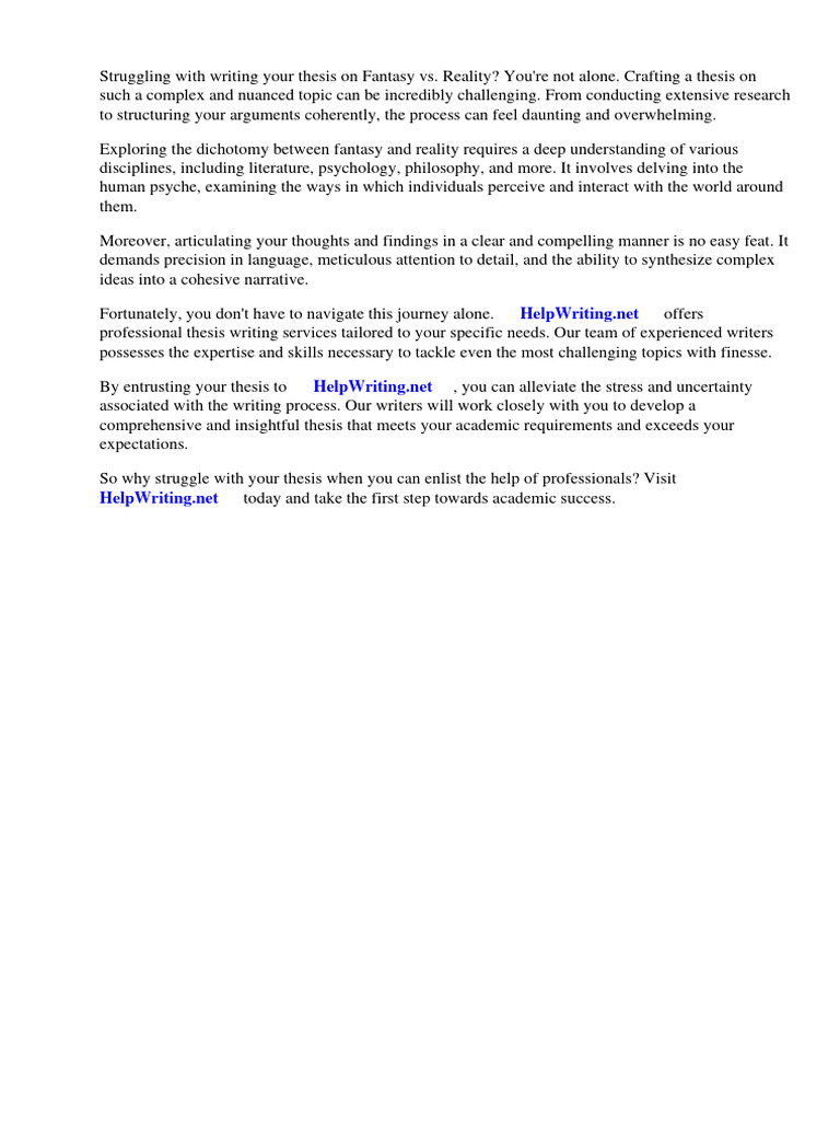 fantasy-vs-reality-thesis-pdf-reality-hair-loss