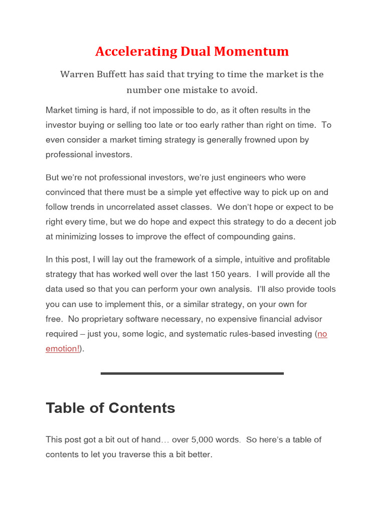 DUAL MOMENTUM INVESTING PDF DOWNLOAD visual data 3