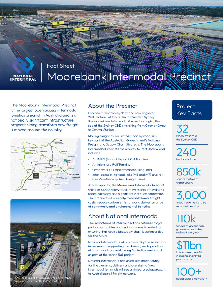 FactSheet AboutNationalIntermodal March2023 | PDF | Intermodal Freight ...