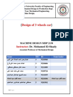 3-Wheel Design