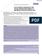 J of Bone Mineral Res - 2022 - Naciu - Calcium Citrate Versus Calcium Carbonate in The Management of Chronic