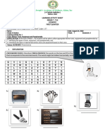 Learning Activity Sheet