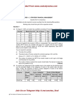 CA Final SFM Suggested Ans Nov23 Castudynotes Com