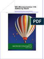 Microeconomics 11Th Edition By Slavin full chapter docx
