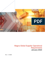 Magna Global Supply Chain Requirements 1 1 Jan24 01