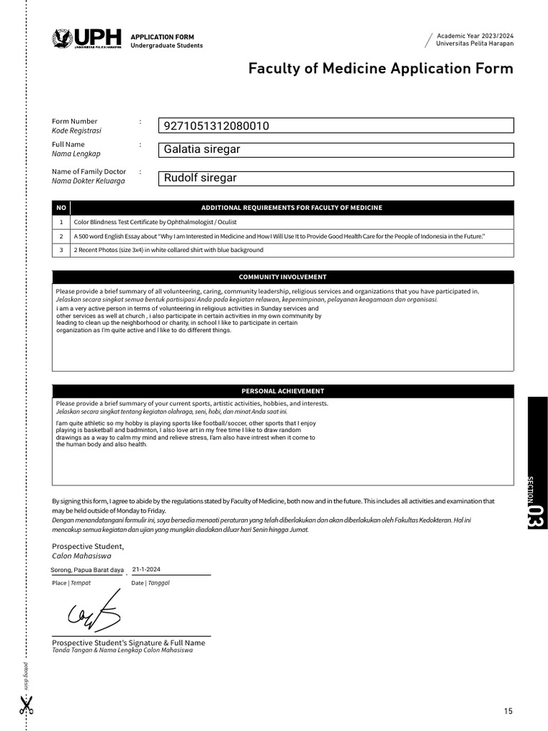 UPHAF2324-Medicine Application Form | PDF | Clinical Medicine | Social ...