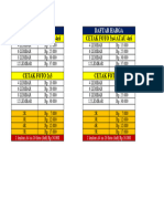 Daftar Harga