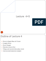 Lecture-4+5+6 Basic of Power & Per Unit System (CPTR 2 & 3 From Hadi Sadaat)