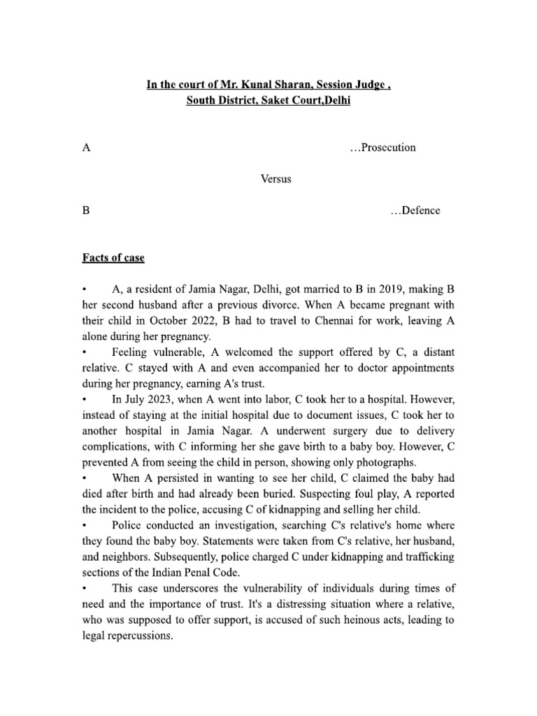 Judgement Writing Kunal - Pooja Sah | PDF
