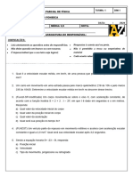 Adaptada Parcial 1 Ano CInematica