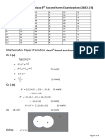 Mathematics 8TH Paper Key 2022-23