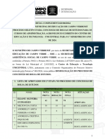 Edital Complementar 006 de 2024 Bolsas de Estudos Unicentral Homologacao Aprovados