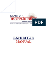 Startup Mahakumbh Exhibitors Manual 2024