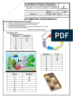 Avaliaçãoparcial IV Unidade 3º Ano