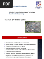 Lecture Traffic Intersections