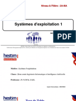 Système D'exploitation 1 S3 HESTIM