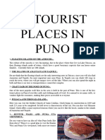 10 Tourist Places in Puno