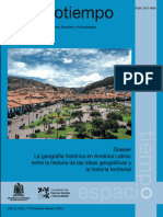 El Fenómeno Tecnico en La Comprensión de La Historia Del Territorio