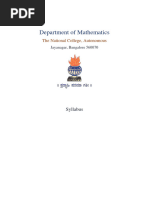 Mathematics-Ug 2020-21 Syllabus Compressed