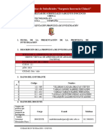 Formato Propuesta de Investigación. APA 7