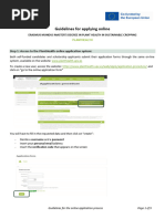 Planthealth Guidelines Online Application