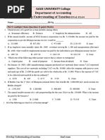 3.develop Understanding of Taxation Exam