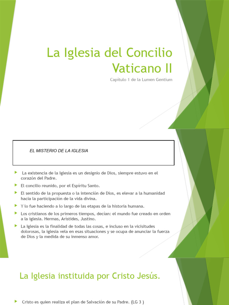 Misterio y Naturaleza de la Iglesia | PDF | Cristo (título) | Iglesia ...