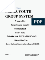 Fedha Youth Group System