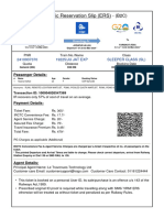 Electronic Reservation Slip (ERS) : 2410937370 19225/JU JAT EXP Sleeper Class (SL)