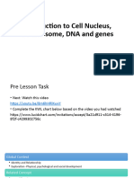 Wk6L1 Introduction To Cell Nucleus, Chroosome, DNA and Genes