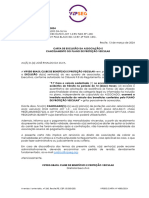 Carta de Exclusão e Cancelamento Da Proteção - José Rinaldo Da Silva