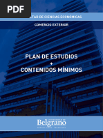 Plan de Estudios Comercio Internacional UNLAM | PDF | Economias | Business