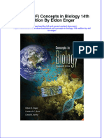 Concepts in Biology 14Th Edition by Eldon Enger Full Chapter