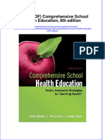 Comprehensive School Health Education 8Th Edition Full Chapter