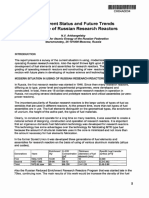 The Current Status and Future Trends in The Use of Russian Research Reactors