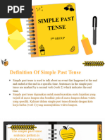 Simple Past Tense