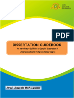 Dissertation Guide Book