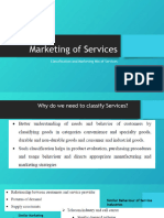 3 Classification and Marketing Mix of Services