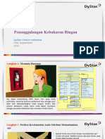 10 Langkah Penanggulangan Kebakaran Ringan