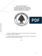 Evaluación Ambiental y Social Del Parque Nacional Patagonia