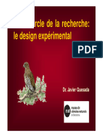 1.le Cercle de La Recherche. Design Experimental.1