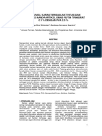 Preparasi, Karakterisasi, Aktivitas Dan Stabilitas Nanopartikel Emas Rutin Trihidrat 0.1 % DENGAN PVA 2.5 %